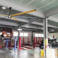 汽車制造車間通風(fēng)降溫解決方案